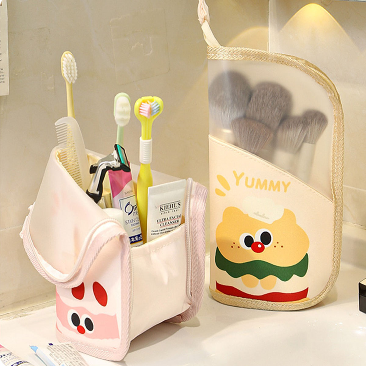 1 Buah Tas Kosmetik Tempat Pen - Beauty Makeup & D Anime Studio Vega Baja ulasan dan harga