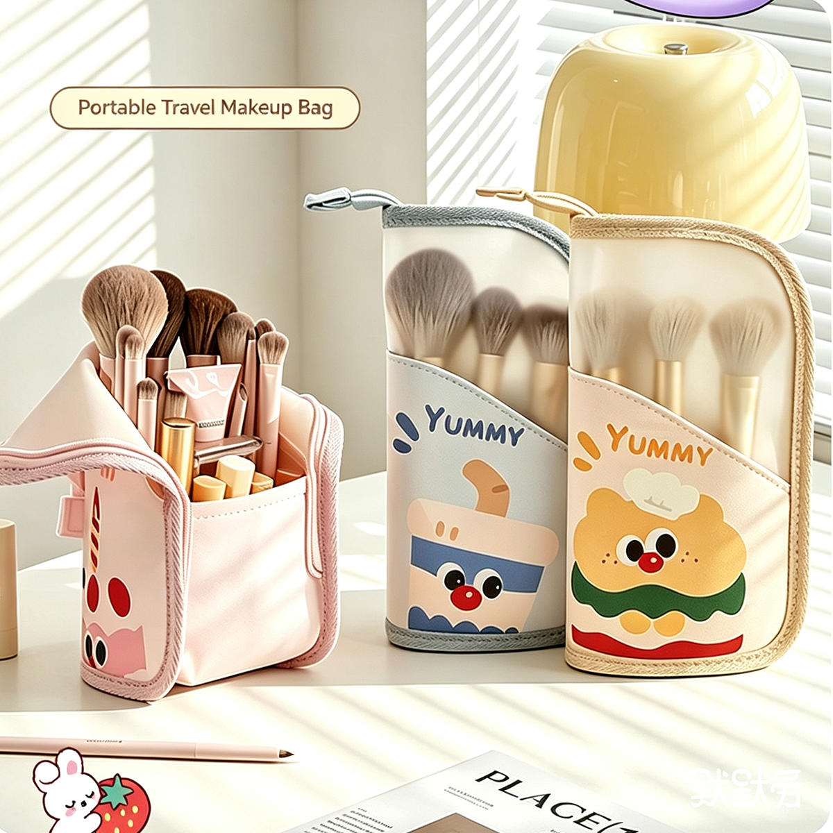 1 Buah Tas Kosmetik Tempat Pen - Beauty Makeup & D Anime Studio Vega Baja ulasan dan harga