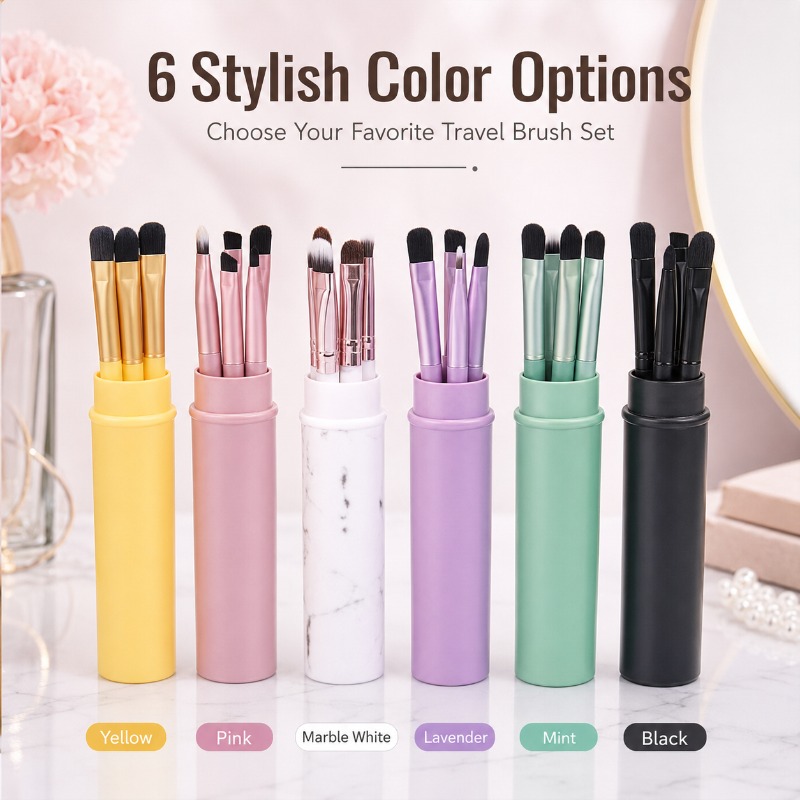 5 Buah Set Kuas Rias Mata Port - Beauty Makeup Youtube ulasan dan harga