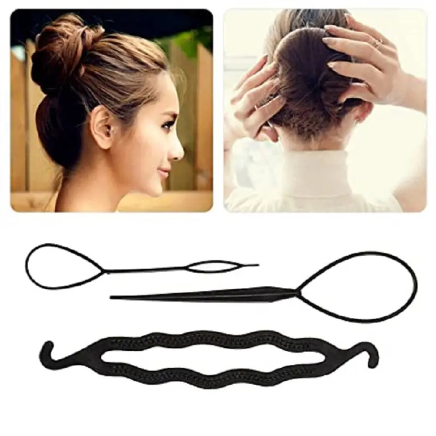 Kit Alat Kepang Rambut 4 Buah  - Beauty Makeup Wholesale ulasan dan harga