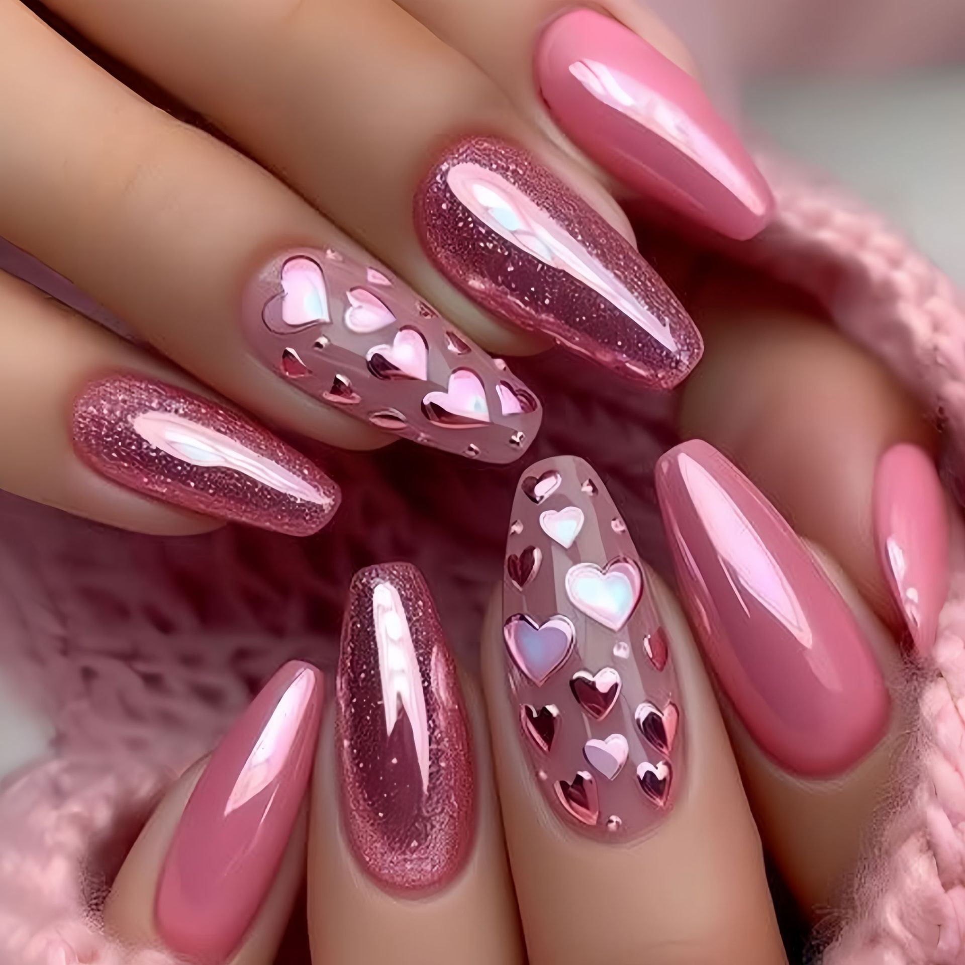 Kuku palsu panjang sedang desa - Nail Extension Tips ulasan dan harga
