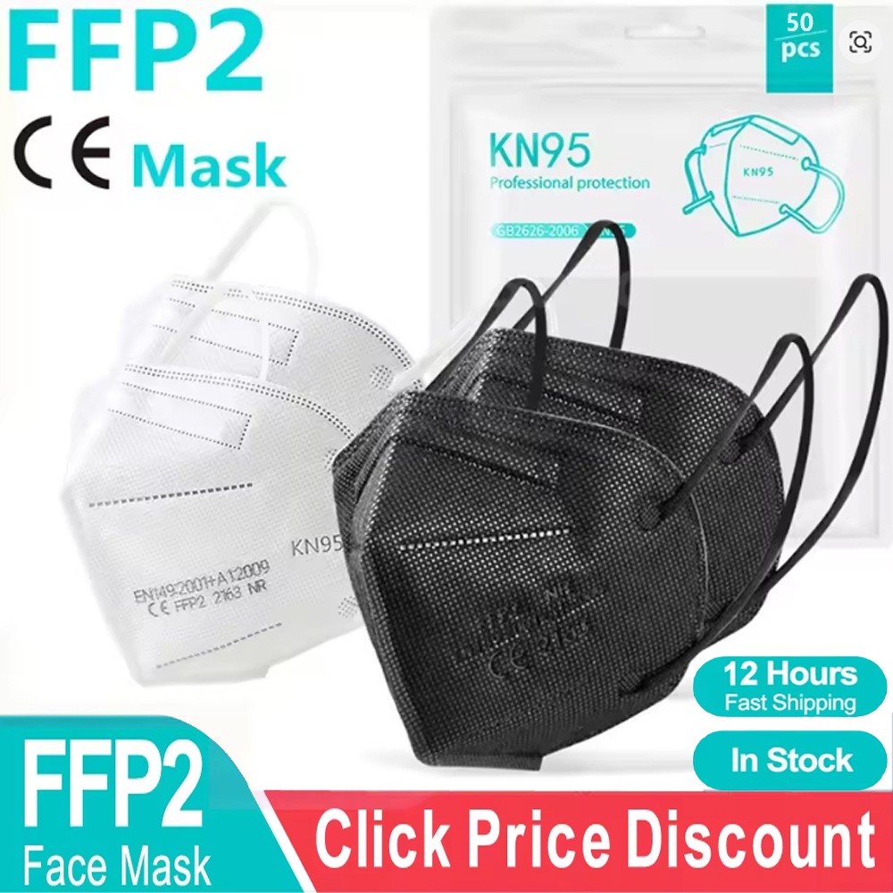 Masker Wajah FFP2 Masker CE KN - Sheet Face Mask Pack ulasan dan harga