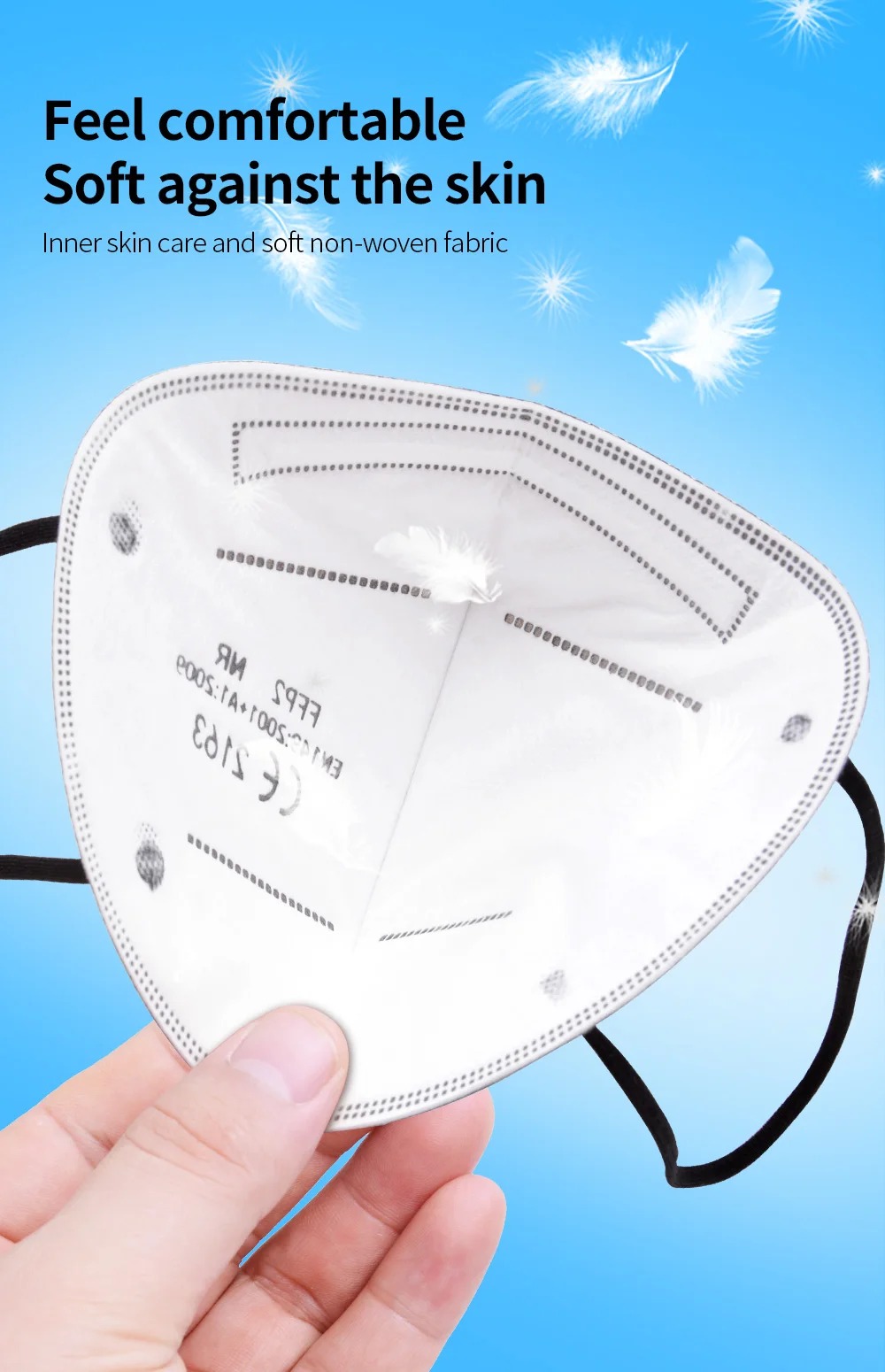 Masker Wajah FFP2 Masker CE KN - Sheet Face Mask Pack ulasan dan harga