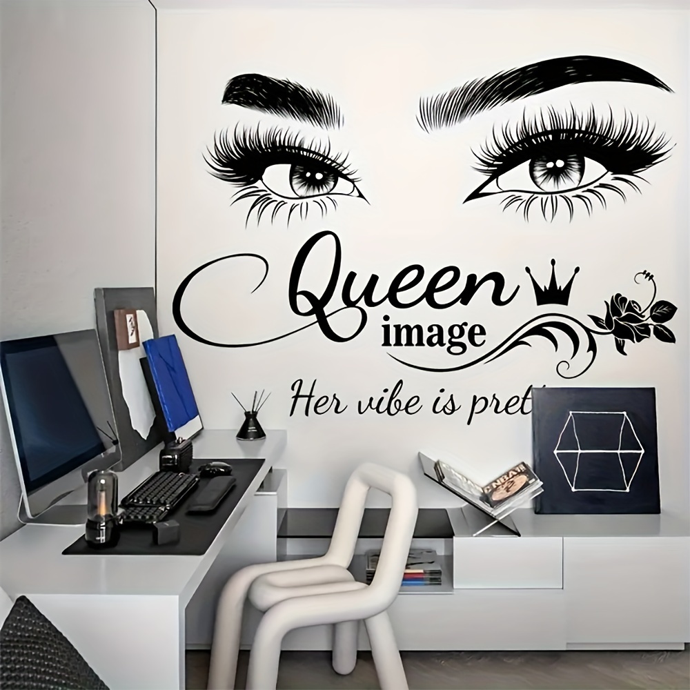 2 Buah Stiker Dinding Mawar Ma - Beauty Rose Makeup ulasan dan harga