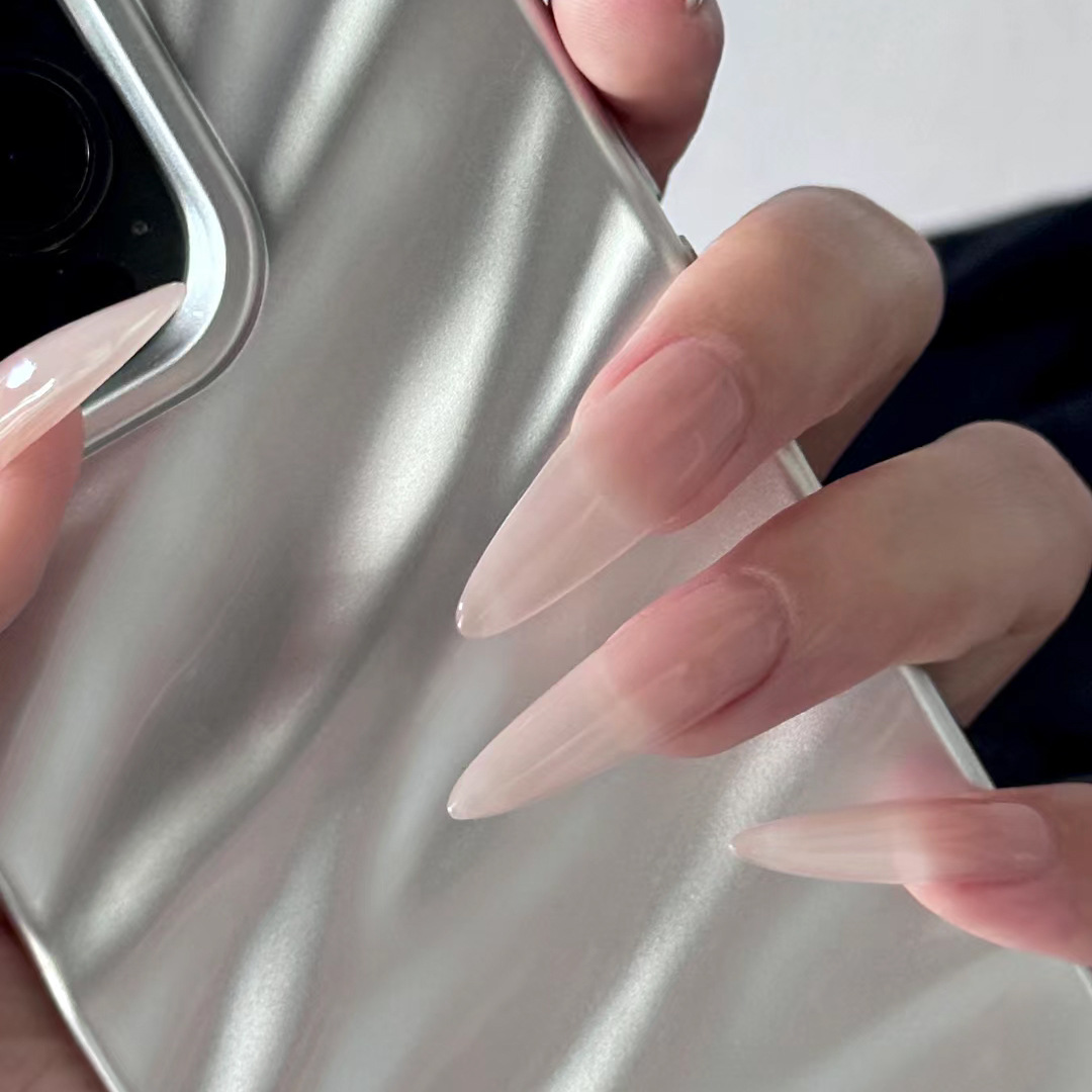 Kuku palsu Stiletto panjang, u - Nail Extension Tips ulasan dan harga