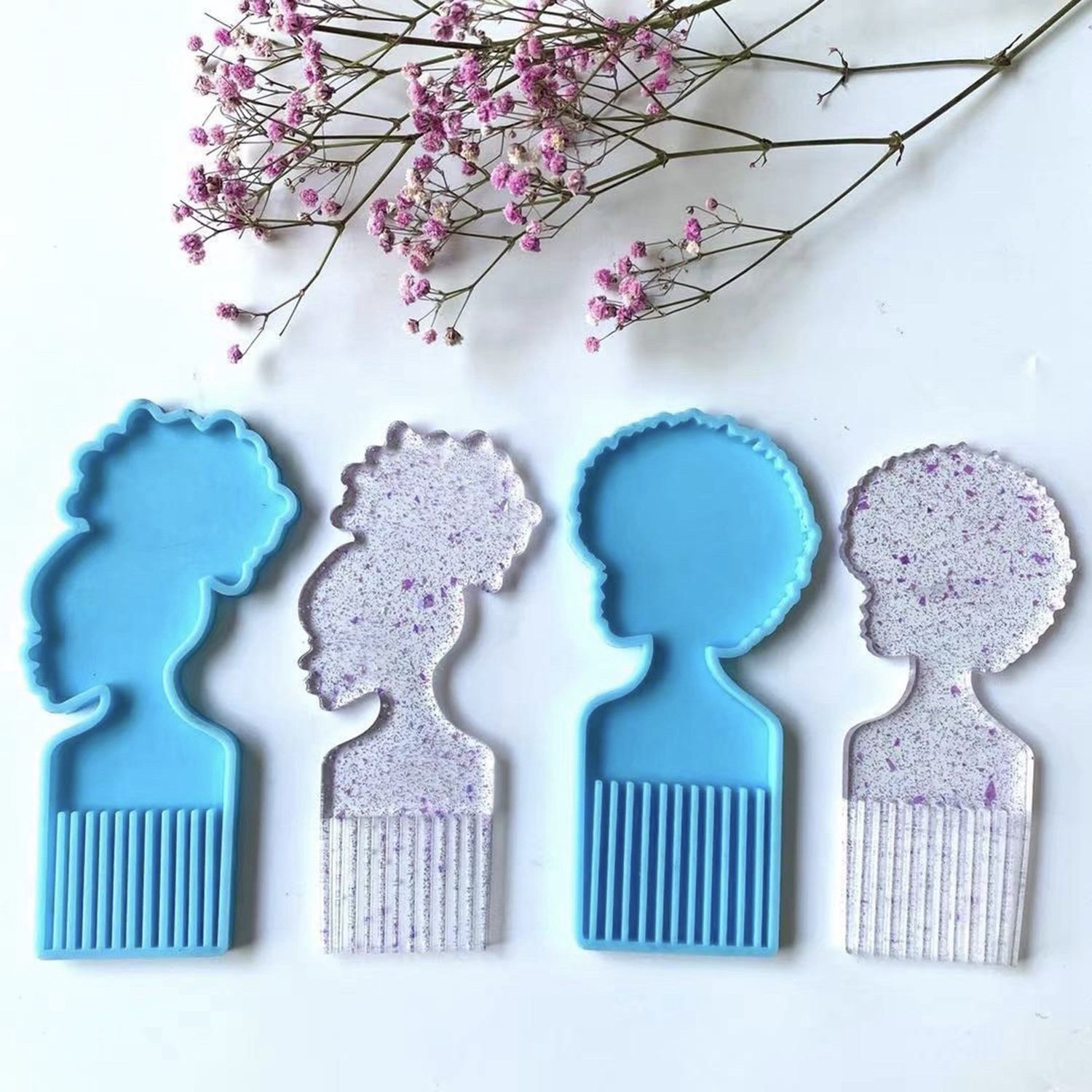 Cetakan Resin Sisir Rambut Wan - Beauty & Makeup Katia Di Paola Palermo ulasan dan harga